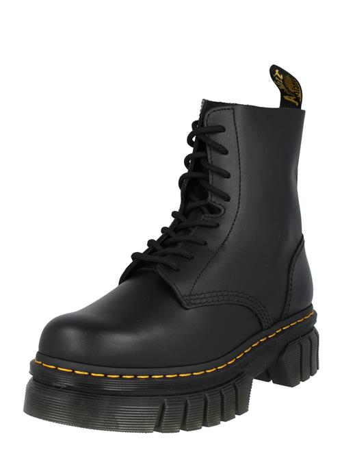 Dr. Martens Snørestøvletter 'Audrick'  mørkegul / sort