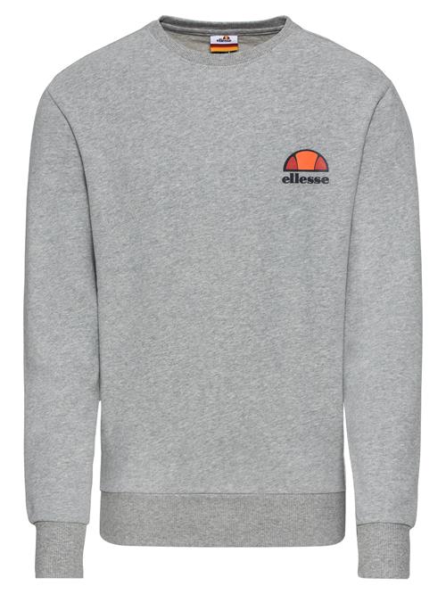 ELLESSE Sweatshirt 'Diveria'  navy / lysegrå / orange / orangerød