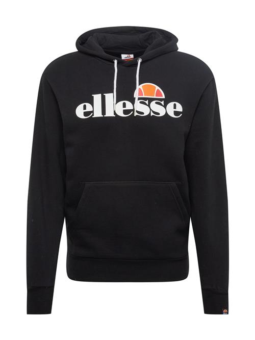 ELLESSE Sweatshirt 'Gottero'  orange / orangerød / sort / hvid