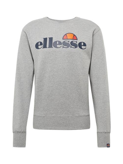 Se ELLESSE Sweatshirt 'Succiso'  mørkegrå / grå-meleret / orange / rød ved About You