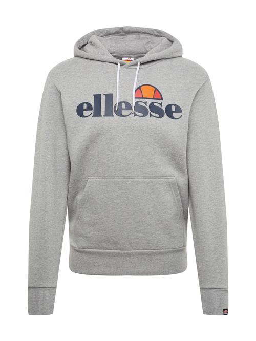 ELLESSE Sweatshirt 'Gottero'  natblå / grå-meleret / mandarin / grenadine