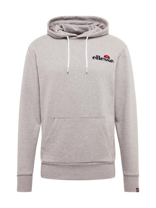 Se ELLESSE Sweatshirt 'Primero'  grå-meleret / orange / rød / sort ved About You