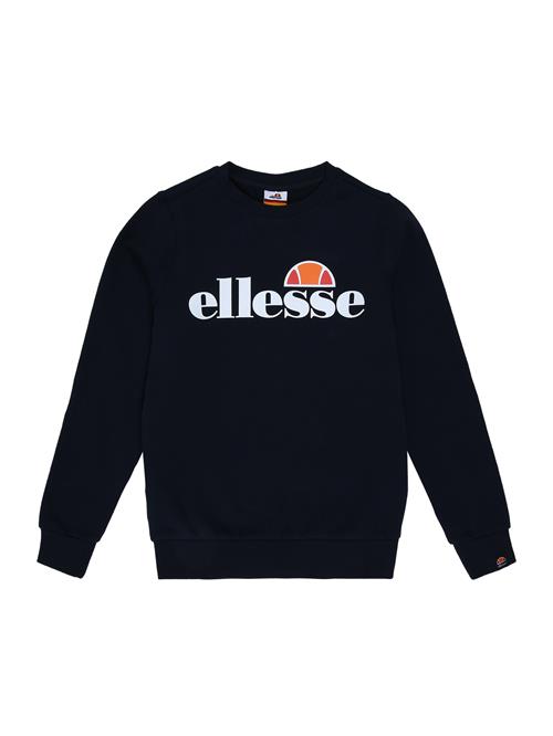 ELLESSE Sweatshirt 'Suprios'  navy / orange / lys rød / hvid