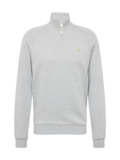 FARAH Sweatshirt 'Jim'  gylden gul / grå