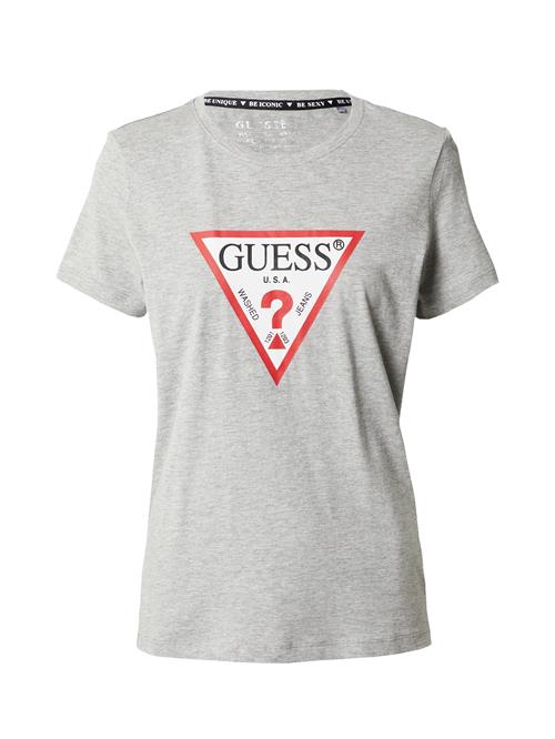 GUESS Shirts  grå-meleret / knaldrød / sort / hvid