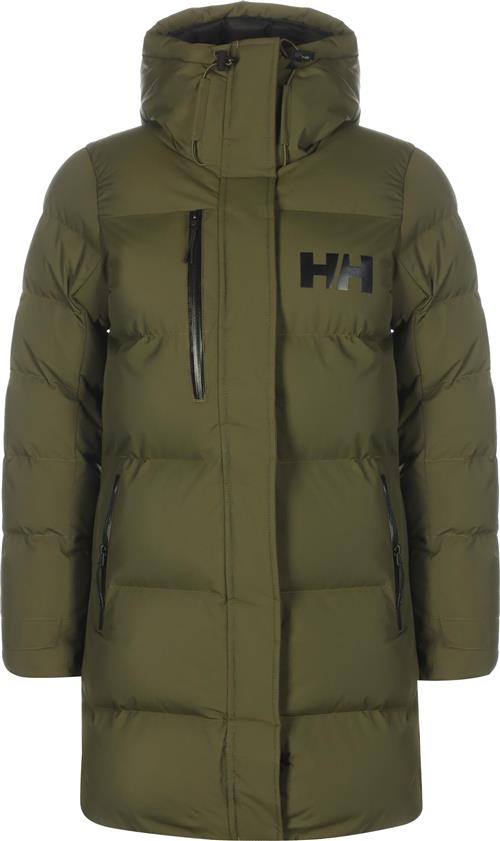 HELLY HANSEN Vinterfrakke 'Adore Puffy'  oliven / sort