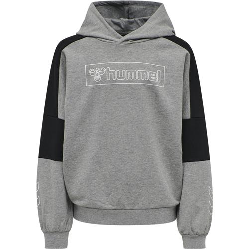 Hummel Sweatshirt 'Boxline'  grå / sort / hvid