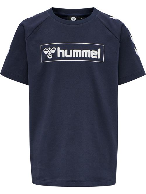 Hummel Funktionsskjorte  mørkeblå / hvid