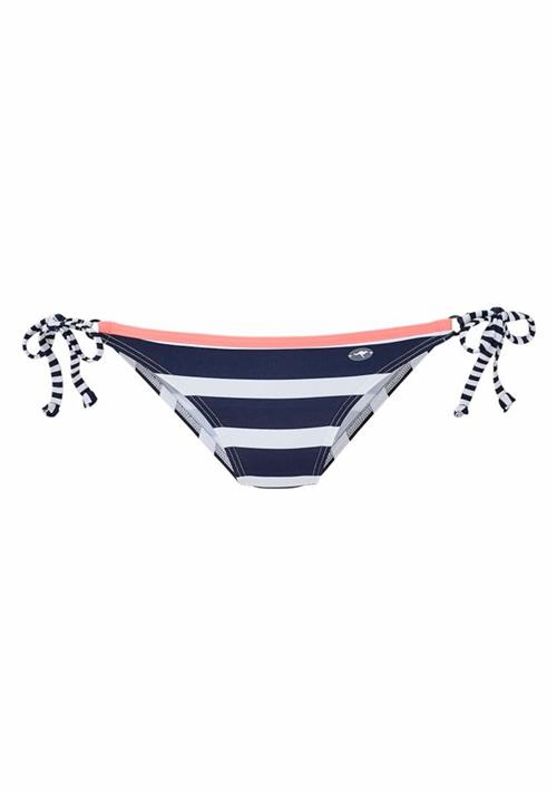 KangaROOS Bikinitrusse  navy / abrikos / hvid