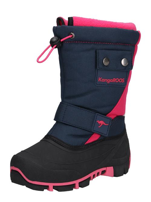 Se KangaROOS Snowboots 'Kanga-Bean II'  navy / pink ved About You