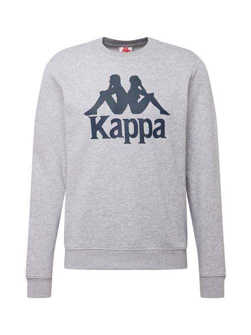 Se KAPPA Sweatshirt 'Sertum'  natblå / grå-meleret ved About You