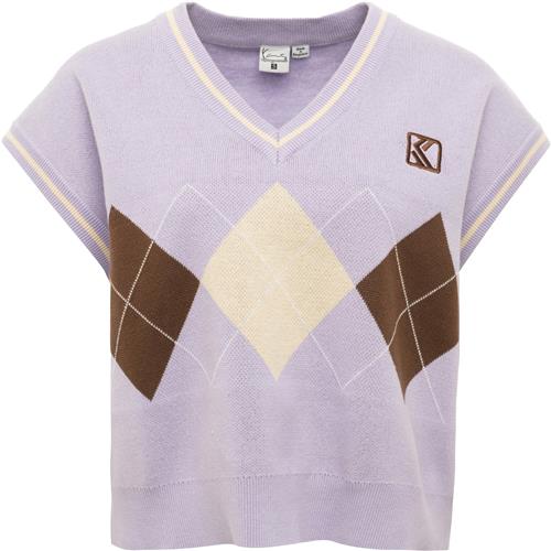 Karl Kani Pullover  champagne / choko / lysviolet