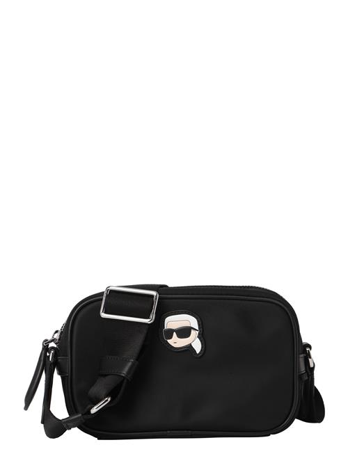 Karl Lagerfeld Skuldertaske 'Ikonik 2.0'  lysebeige / sort / hvid