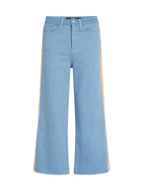 Karl Lagerfeld Jeans  blue denim / orange