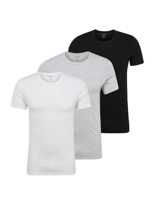 LACOSTE Bluser & t-shirts  grå-meleret / sort / hvid