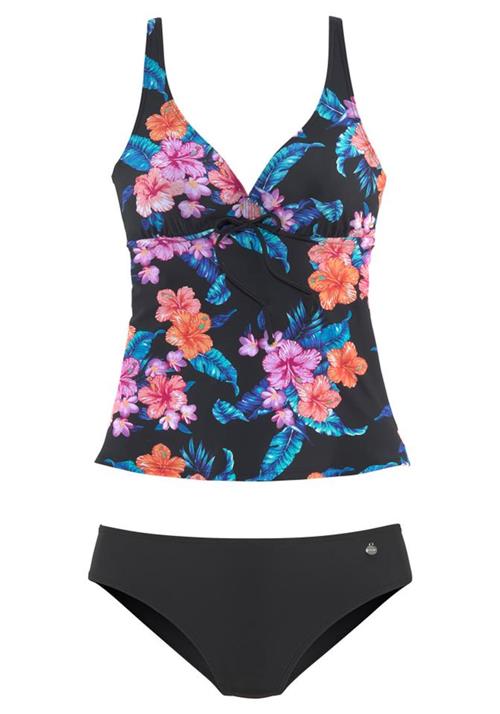 LASCANA Tankini  blandingsfarvet / sort