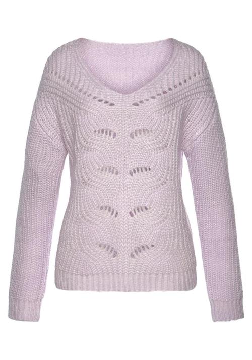 Se LASCANA Pullover  lyselilla ved About You