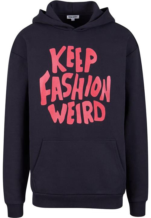 9N1M SENSE Sweatshirt 'Keep Fashion Weird'  grenadine / sort