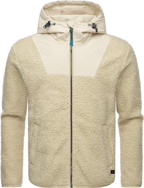 Ragwear Funktionsfleecejakke 'Adar'  creme / lysebeige