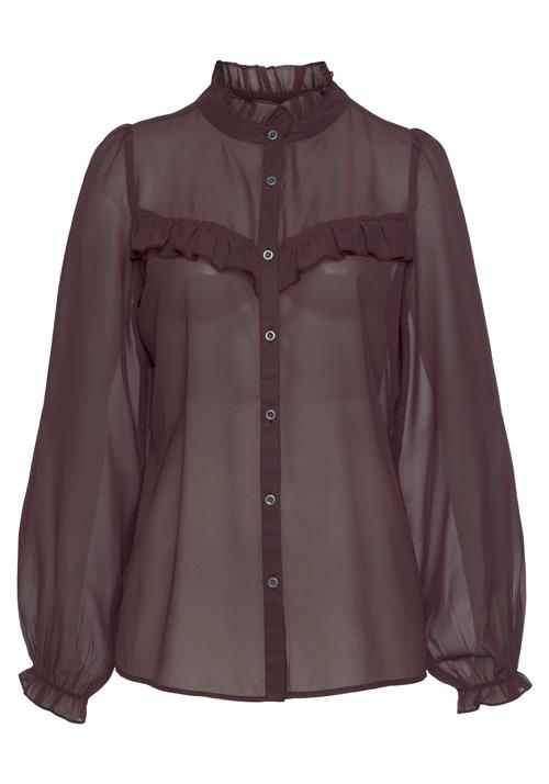 LASCANA Bluse  aubergine