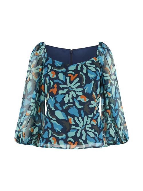 LASCANA Bluse  blå / navy / mint / orange