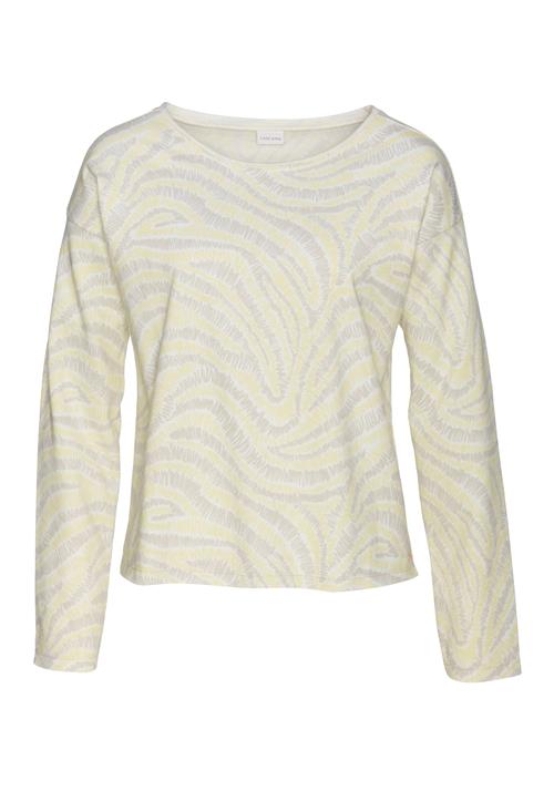 LASCANA Sweatshirt  creme / gul / greige