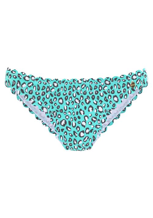 LASCANA Bikinitrusse  mint / sort / hvid