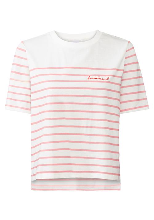 Se LASCANA Shirts  pastelpink / rød / hvid ved About You