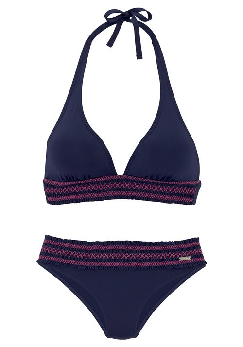 Se LASCANA Bikini  navy / fuchsia ved About You