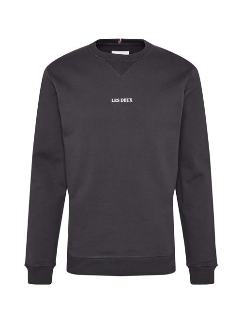 Se Les Deux Sweatshirt 'Lens'  sort / hvid ved About You