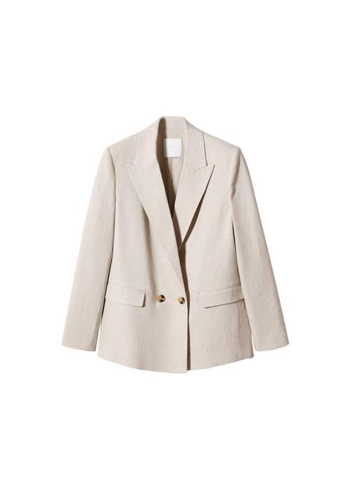 MANGO Blazer 'Tempoli'  lysegrå