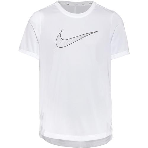 NIKE Funktionsskjorte  sort / hvid