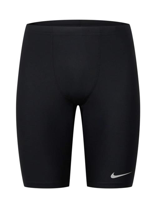 NIKE Sportsbukser 'FAST'  sort / hvid