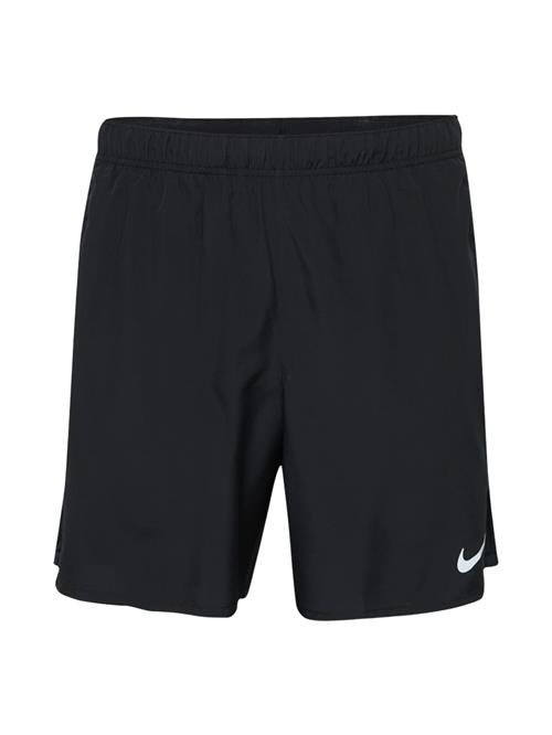 NIKE Sportsbukser 'Challenger'  sort / hvid