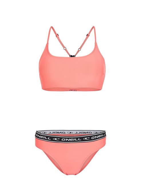 O'NEILL Sportsbikini  fersken / pink / sort / hvid