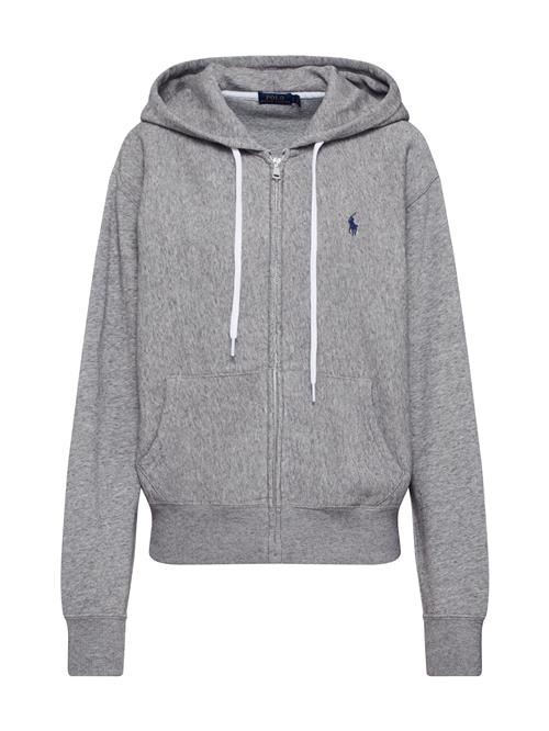 Se Polo Ralph Lauren Sweatjakke 'LS ZIP HD-LONG SLEEVE-KNIT'  grå ved About You