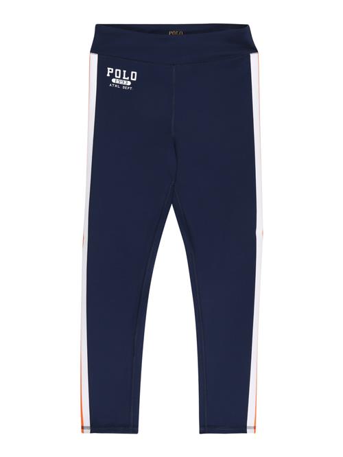 Se Polo Ralph Lauren Leggings  navy / gul / mørkeorange / hvid ved About You