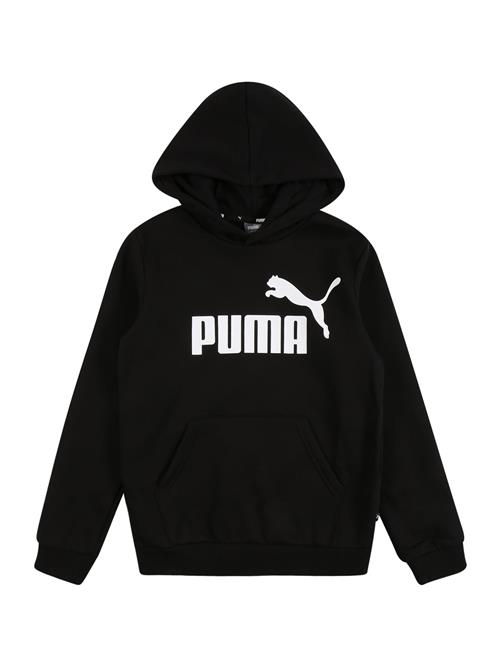 PUMA Sweatshirt 'Essentials'  sort / hvid