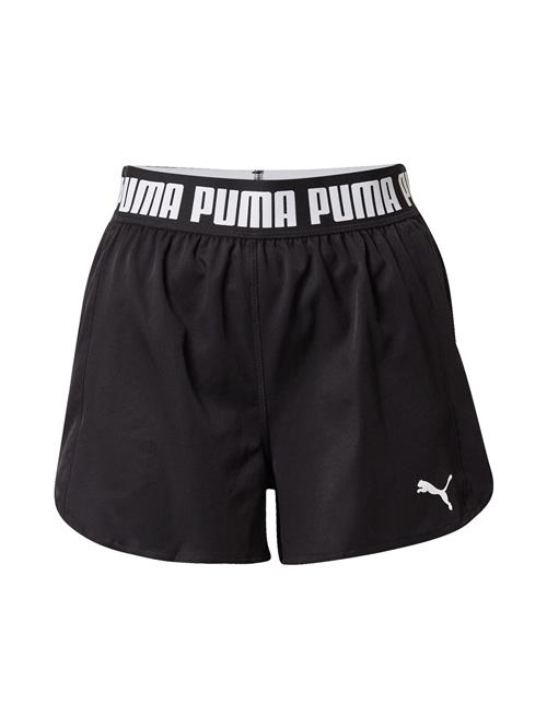 PUMA Sportsbukser 'Strong 3'  sort / hvid