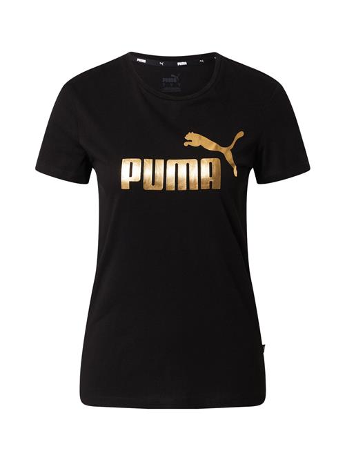 Se PUMA Funktionsbluse 'Essentials+'  guld / sort ved About You