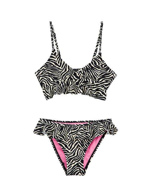 Se WE Fashion Bikini  ecru / sort ved About You