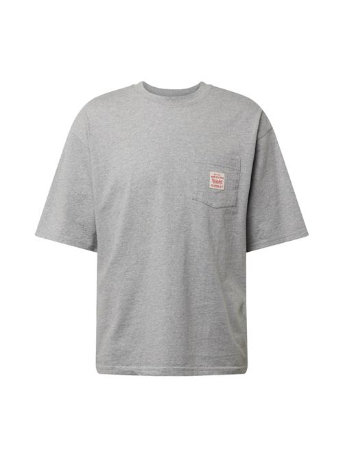 LEVI'S ® Bluser & t-shirts 'Workwear Tee'  beige-meleret / brandrød / hvid