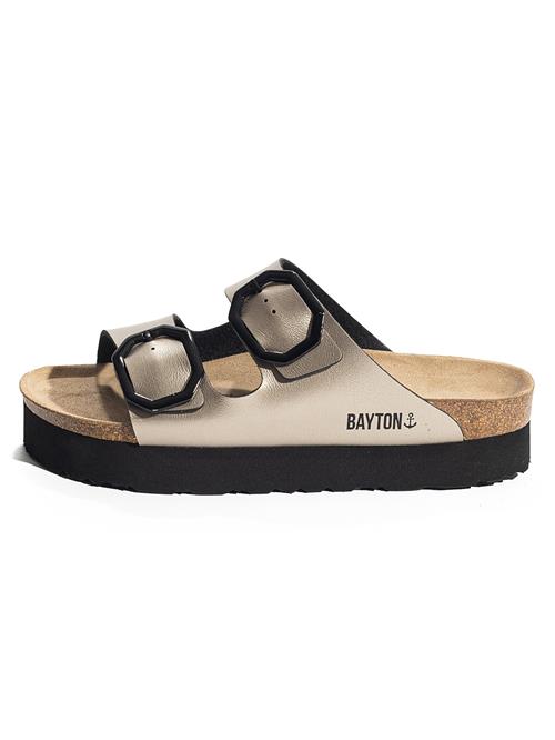 Bayton Pantoletter 'Japet'  guld / sort