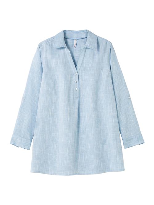 SHEEGO Bluse  pastelblå