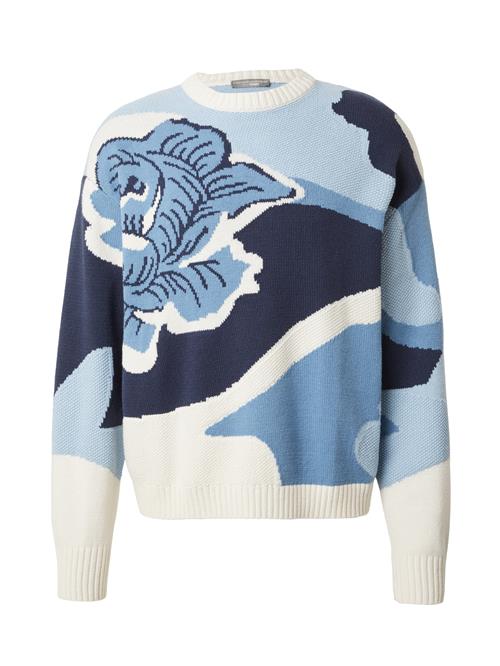 Guido Maria Kretschmer Men Pullover 'Valentin'  blå / mørkeblå / hvid