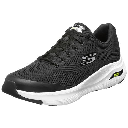 SKECHERS Sneaker low  sort / hvid