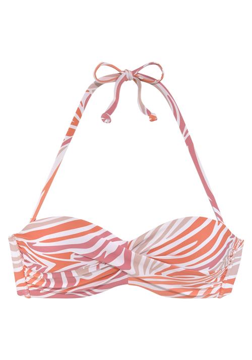 SUNSEEKER Bikinioverdel  nude / orange / gammelrosa / hvid