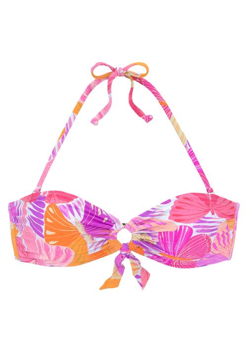 SUNSEEKER Bikinioverdel  lilla / orange / pink / hvid