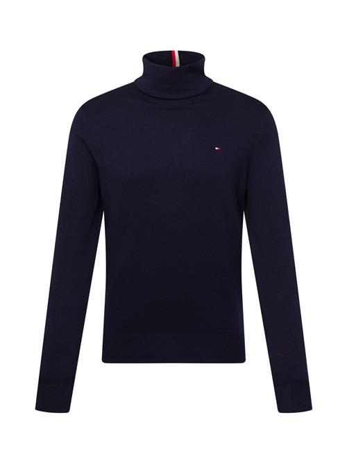 Se TOMMY HILFIGER Pullover  navy / brandrød / hvid ved About You