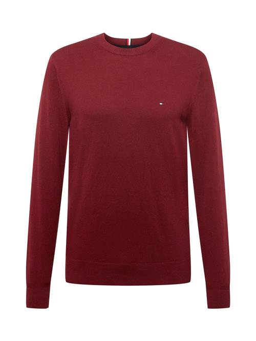 TOMMY HILFIGER Pullover  mørkeblå / burgunder / knaldrød / hvid